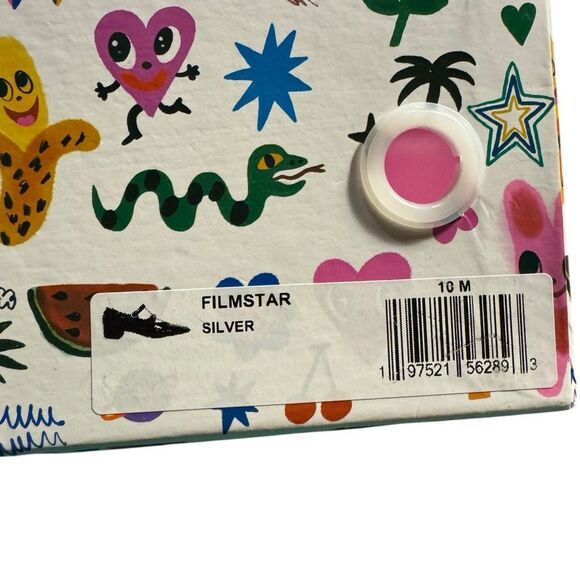 Jeffrey Campbell Filmstar Silver Mary Jane Shoes - Picture 8 of 8